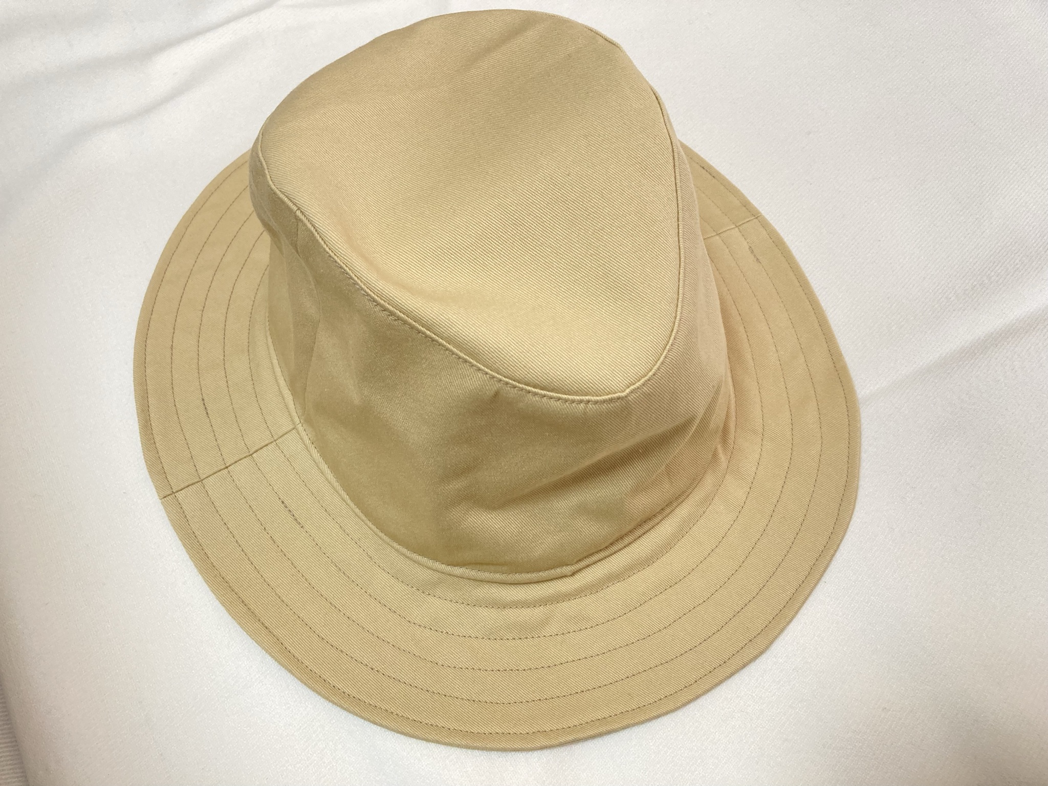 RickRack　ソフトハット　リックラック　手作り　帽子　ハンドメイド　つば　大人　レディース　縫いました