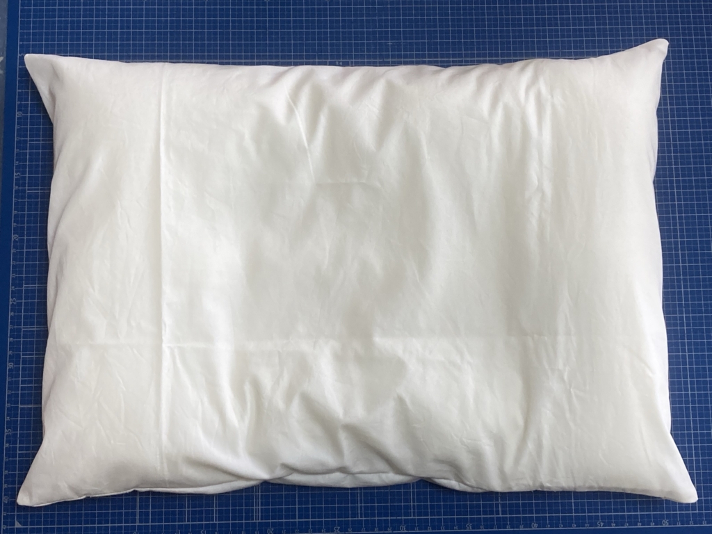 枕カバー　まくらカバー　シルク　コットンシルク　手作り　安い　縫いました　作りました